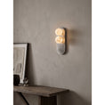 Load image into Gallery viewer, Eccolo Brass Alabaster Wall Sconce