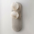 Load image into Gallery viewer, Eccolo Brass Alabaster Wall Sconce