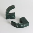 Load image into Gallery viewer, Eclipse Marble Bookends
