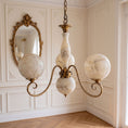 Load image into Gallery viewer, Evelyn Alabaster Chandelier