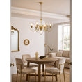 Load image into Gallery viewer, Evelyn Glass Chandelier