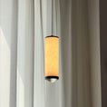 Charger l'image dans la visionneuse de la galerie, Fina Cylindrical Alabaster Pendant Lamp