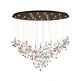 Load image into Gallery viewer, Floating Branches Crystal Flower Chandelier