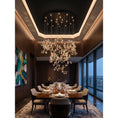 Load image into Gallery viewer, Floating Branches Crystal Flower Chandelier