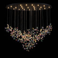 Load image into Gallery viewer, Floating Branches Crystal Flower Chandelier