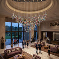 Load image into Gallery viewer, Floating Branches Crystal Flower Chandelier