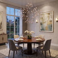 Load image into Gallery viewer, Floating Branches Crystal Flower Chandelier