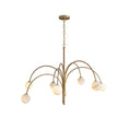 تحميل الصورة في عارض المعرض، Flora Alabaster Chandelier