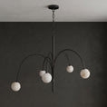 تحميل الصورة في عارض المعرض، Flora Alabaster Chandelier