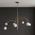 تحميل الصورة في عارض المعرض، Flora Alabaster Chandelier