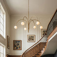 تحميل الصورة في عارض المعرض، Flora Alabaster Chandelier