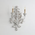 Load image into Gallery viewer, Florentine Wood Wall Lamp