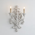Load image into Gallery viewer, Florentine Wood Wall Lamp