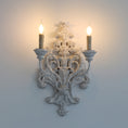 Load image into Gallery viewer, Florentine Wood Wall Lamp