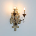 Load image into Gallery viewer, Florentine Wood Wall Lamp