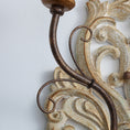 Load image into Gallery viewer, Florentine Wood Wall Lamp