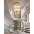 Load image into Gallery viewer, Florian Schulz Waterfall Glass Flush Mount Ceiling Light