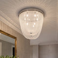 Load image into Gallery viewer, Florian Schulz Waterfall Glass Flush Mount Ceiling Light