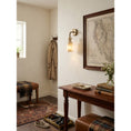 Bild in Galerie-Betrachter laden, Flume Alabaster Arc Wall Sconce