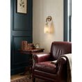 Bild in Galerie-Betrachter laden, Flume Alabaster Arc Wall Sconce