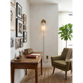 Load image into Gallery viewer, Flume Alabaster Plug-in Wall Sconce