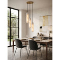 Load image into Gallery viewer, Flute Alabaster Chandelier