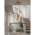 Load image into Gallery viewer, Flute Alabaster Chandelier