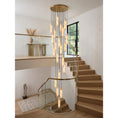 Load image into Gallery viewer, Flute Alabaster Chandelier