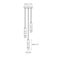 Load image into Gallery viewer, Flute Alabaster Chandelier