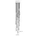Load image into Gallery viewer, Flute Alabaster Chandelier