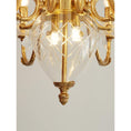 Bild in die Galerieansicht laden, Fontainebleau Brass Chandelier