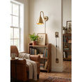 Load image into Gallery viewer, Forna Brass Plug-in Wall Sconce