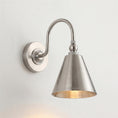 Load image into Gallery viewer, Forna Brass Wall Sconce