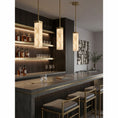 Load image into Gallery viewer, Frozen Alabaster Pendant Lamp – detail 7