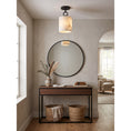 Charger l'image dans la visionneuse de la galerie, Full Circle Alabaster Flush Mount Ceiling Light