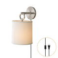 Load image into Gallery viewer, Full Circle Plug-in Wall Sconce