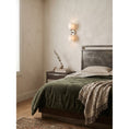 Load image into Gallery viewer, Garrison Alabaster Hammered Wall Sconce