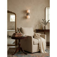 Load image into Gallery viewer, Garrison Alabaster Hammered Wall Sconce