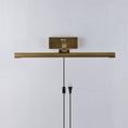 Load image into Gallery viewer, Goya Brass Plug-in Wall Sconce