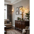 Load image into Gallery viewer, Gratia Crystal Palm Table Lamp