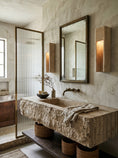 Bild in Galerie-Betrachter laden, Graziano Travertine Wall Sconce