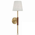 Bild in Galerie-Betrachter laden, Griffin Tail Alabaster Wall Sconce