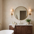 Bild in Galerie-Betrachter laden, Griffin Tail Alabaster Wall Sconce