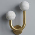 Load image into Gallery viewer, Happy Alabaster Wall Sconce