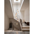 Cargar la imagen en la vista de la galería, Harlin Alabaster Cluster Chandelier