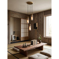 Cargar la imagen en la vista de la galería, Harlin Alabaster Cluster Chandelier