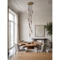 Cargar la imagen en la vista de la galería, Harlin Alabaster Cluster Chandelier