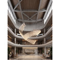 Bild in Galerie-Betrachter laden, Helix Wave Chandelier