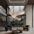 Bild in Galerie-Betrachter laden, Helix Wave Chandelier