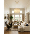 Load image into Gallery viewer, Hexa Cloud Chandelier